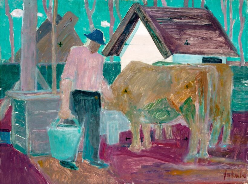 Jakuba János (1909-1974): "Itatás"