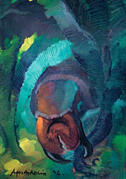 Ágh Ajkelin Lajos (1907-1995): Szarvasbogár, 1942