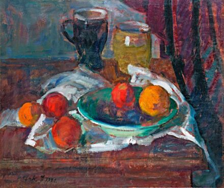 P. Bak János (1913-1981): Csendélet, 1971