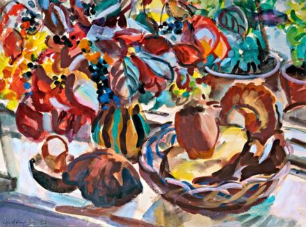 Gadányi Jenő (1896-1960): Asztali csendélet, 1960