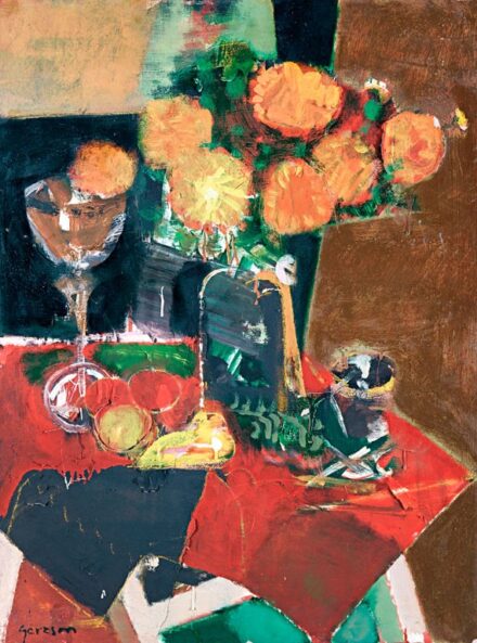 Gerzson Pál (1931-2008): Asztali csendélet