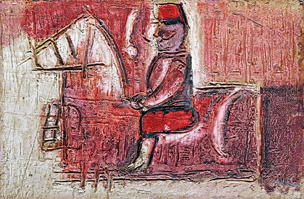 Schéner Mihály (1923-2009): Huszár