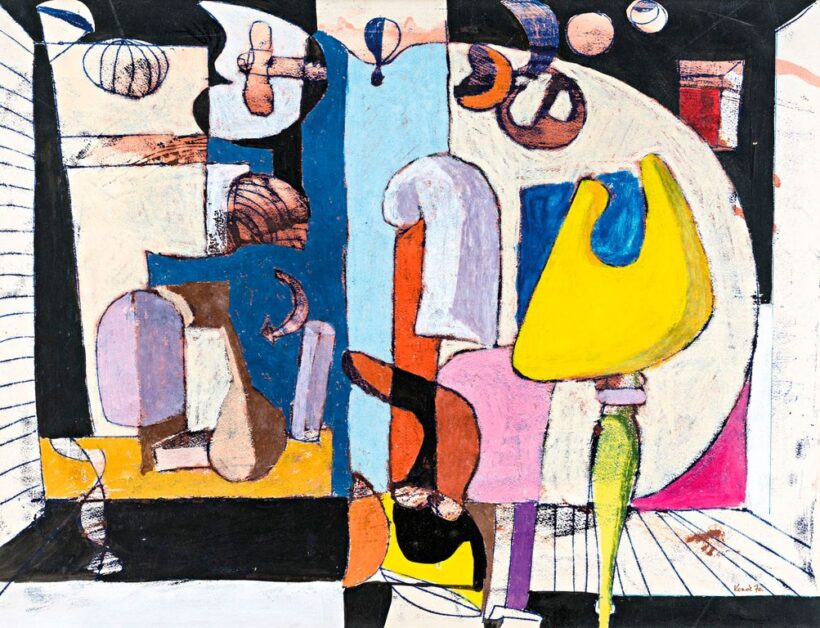 Konok Tamás (1930-): Csendélet, 1970