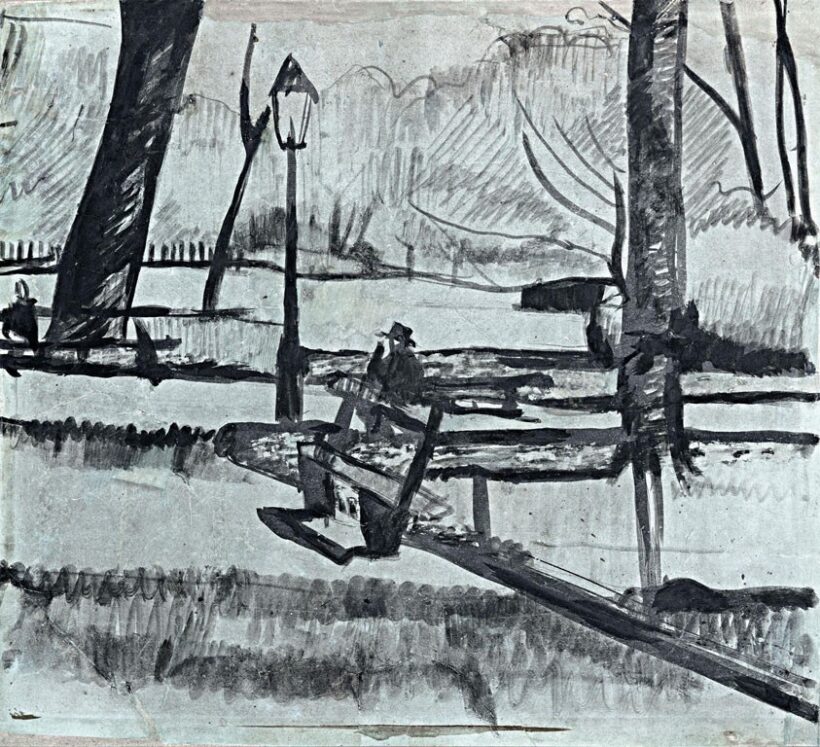 Kmetty János (1889-1975): Városliget, 1912