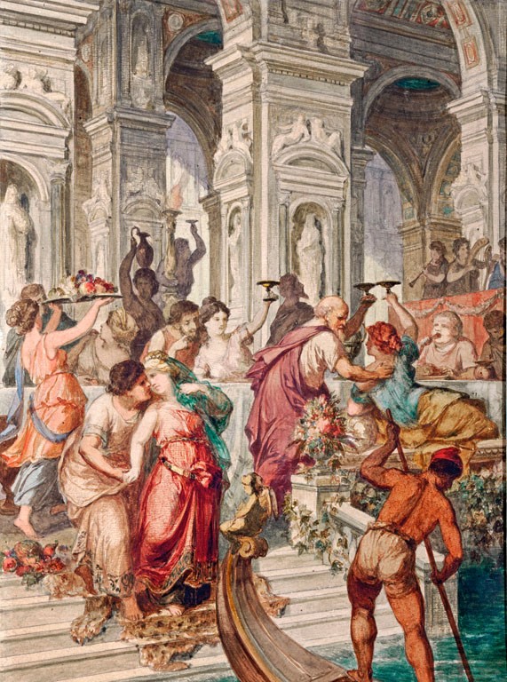 Jakobey Károly (1825-1891): Lakoma