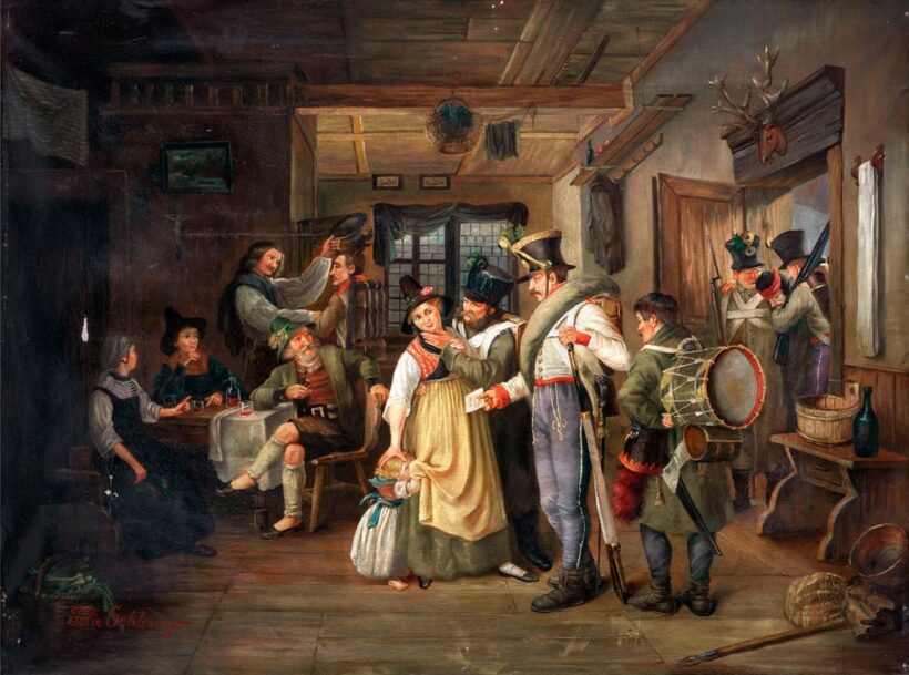 Schlesinger, Felix (1833-1910): Toborzás