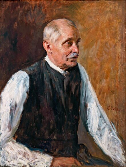 Glatz Oszkár (1872-1958): Férfi portré
