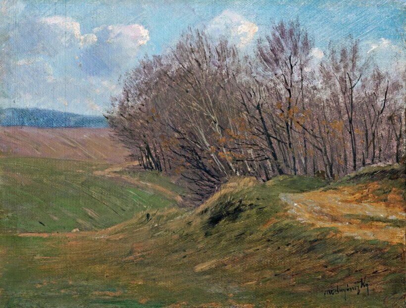 Mednyánszky László báró (1852-1919): Kora tavasz