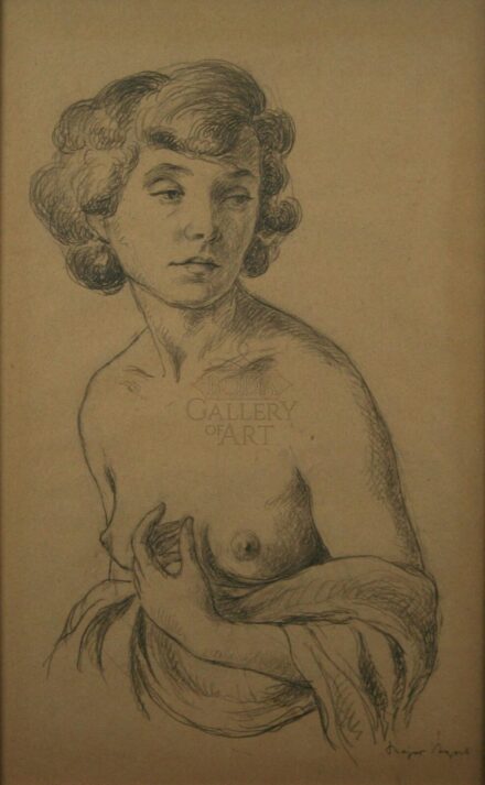 Bajor Ágost (1892-1952): Akt