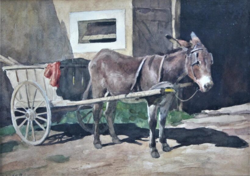Edvi Illés Aladár(1870-1958): Szamaras kordély