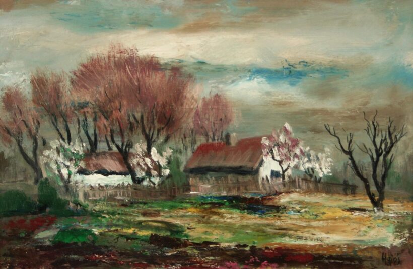 Hajós Hollanda Éva (1935-): Viharos tanya