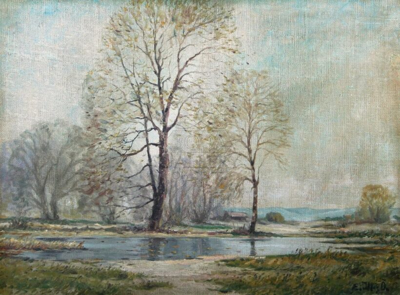 Edvi Illés Ödön (1877-1945): Mocsaras táj