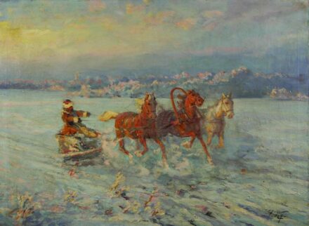 Hódi Géza (1881-1942): Trojka