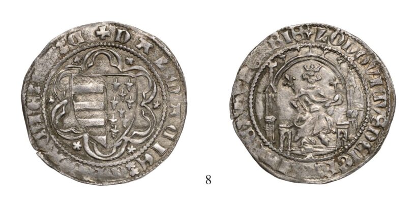 I.Lajos (1342-1382), Garas, Ag, 1358-64,