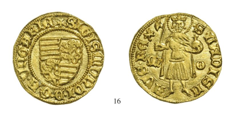 Zsigmond (1387-1437), Aranyforint, Au, 1404-05, Offenbánya