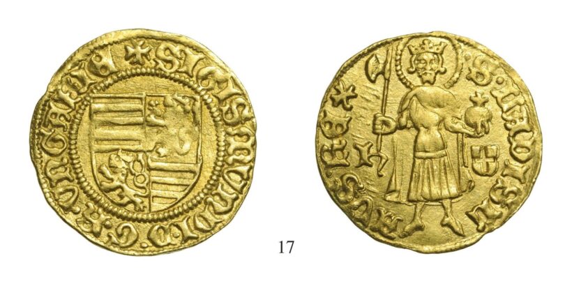 Zsigmond (1387-1437), Aranyforint, Au, 1430-34, Szeben