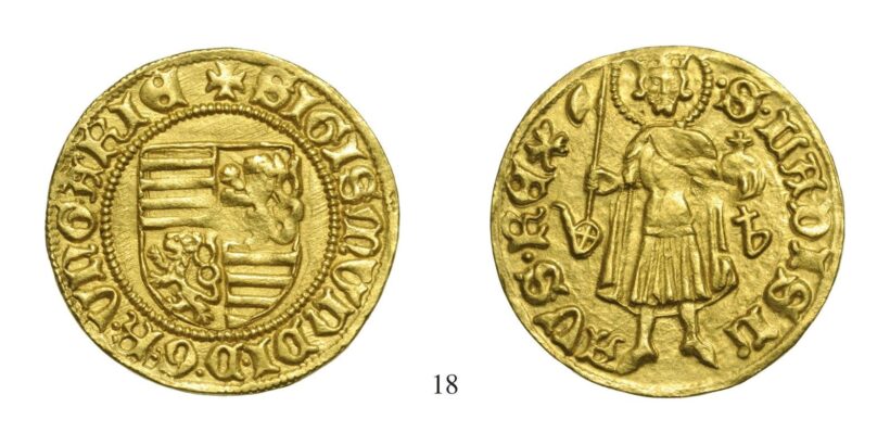 Zsigmond (1387-1437), Aranyforint, Au, 1415-1424, Buda