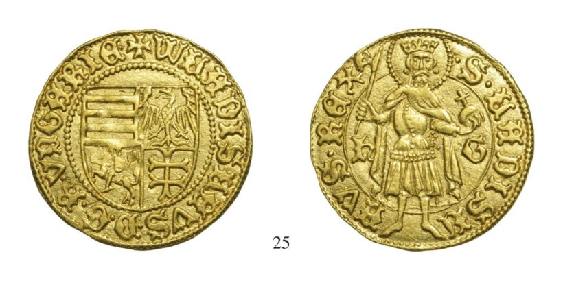 Ulászló I. (1440-1444), Aranyforint, Au, 1441, Szeben