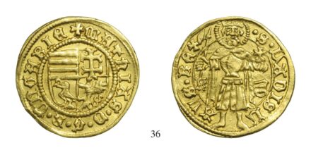 Hunyadi Mátyás (1458-1490), Aranyforint, Au, 1469, Körmöcbánya