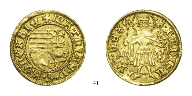 Hunyadi Mátyás (1458-1490), Aranyforint, Au, 1468-71, Szeben