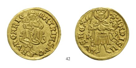 Hunyadi Mátyás (1458-1490), Aranyforint, Au, 1470-, Nagybánya