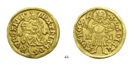 Hunyadi Mátyás (1458-1490), Aranyforint, Au, 1481-87, Nagybánya