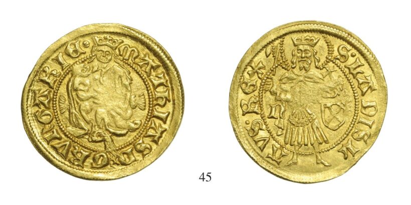 Hunyadi Mátyás (1458-1490), Aranyforint, Au, 1481-88, Nagybánya