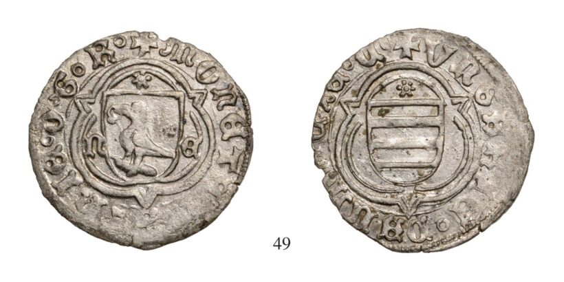 Hunyadi Mátyás (1458-1490), Denár, Ag, 1466, Nagybánya