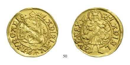 II. Ulászló (1490-1516), Aranyforint, Au, 1491, Nagybánya