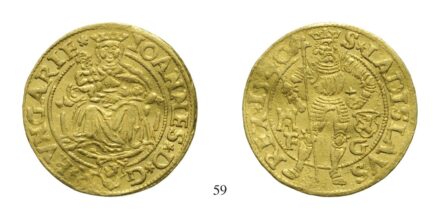Zápolya János (1526-1540), Aranyforint, Au, 1540, Kolozsvár