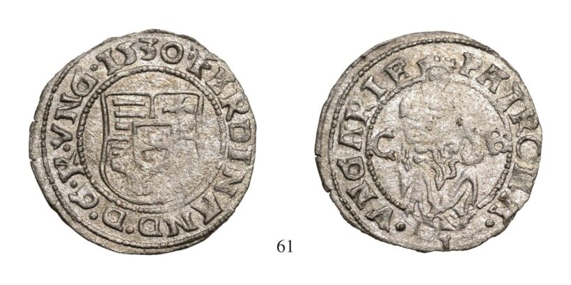 I.Ferdinánd (1526-1564), Denár, Ag, 1530, Brassó