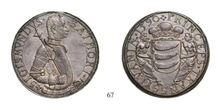 Báthori Zsigmond (1581-1602), Tallér, Ag, 1590,