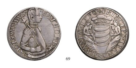 Báthori Zsigmond (1581-1602), Tallér, Ag, 1590,