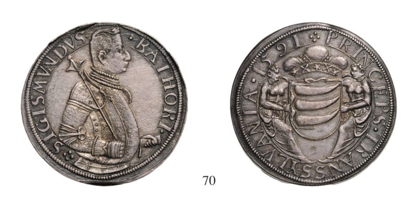 Báthori Zsigmond (1581-1602), Tallér, Ag, 1591,