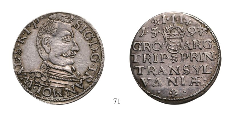 Báthori Zsigmond (1581-1602), Háromgarasos, Ag, 1597,