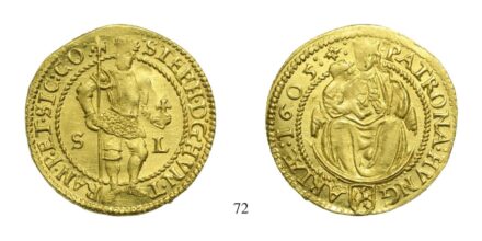 Bocskai István(1605-1606), Aranyforint, Au, 1605, Nagybánya