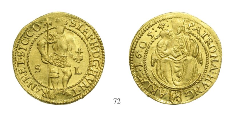 Bocskai István(1605-1606), Aranyforint, Au, 1605, Nagybánya