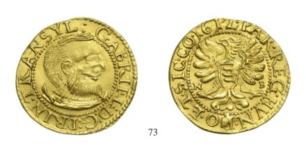 Báthori Gábor(1608-1613), Aranyforint, Au, 1612, Nagybánya