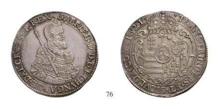 Bethlen Gábor (1613-1629), Tallér, Ag, 1621, Körmöcbánya