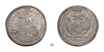 III.Károly (1711-1740), Tallér, Ag, 1715, Gyulafehérvár