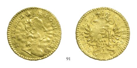 Mária Terézia (1740-1780), 1/4 Dukát, Au, 1749, Gyulafehérvár