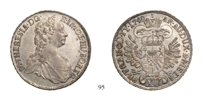 Mária Terézia (1740-1780), XV Krajcár, Ag, 1749, Gyulafehérvár
