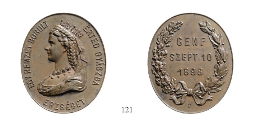 Ferenc József (1848-1916), Bronzérem, Cu, 1898, Wien