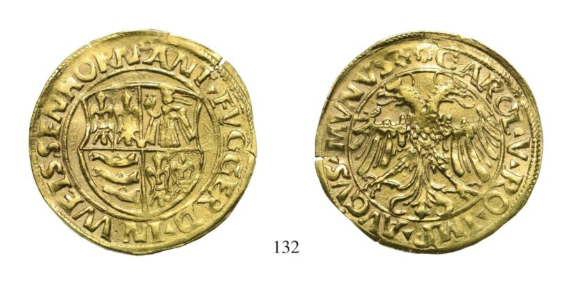 V. Károly, Aranyforint, Au, 1530-1560,