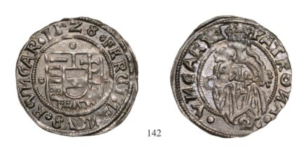 I.Ferdinánd (1526-1564), Denár, Ag, 1528, Kassa