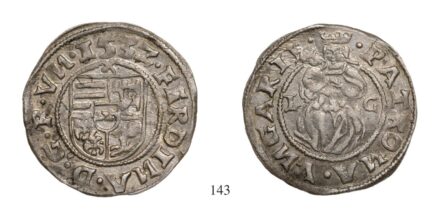 I.Ferdinánd (1526-1564), Denár, Ag, 1532, Kostajnica