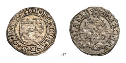 I.Ferdinánd (1526-1564), Denár, Ag, 1531,