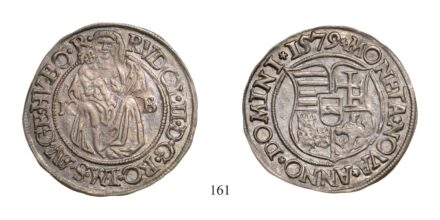 Rudolf (1576-1608), Garas, Ag, 1579, Körmöcbánya
