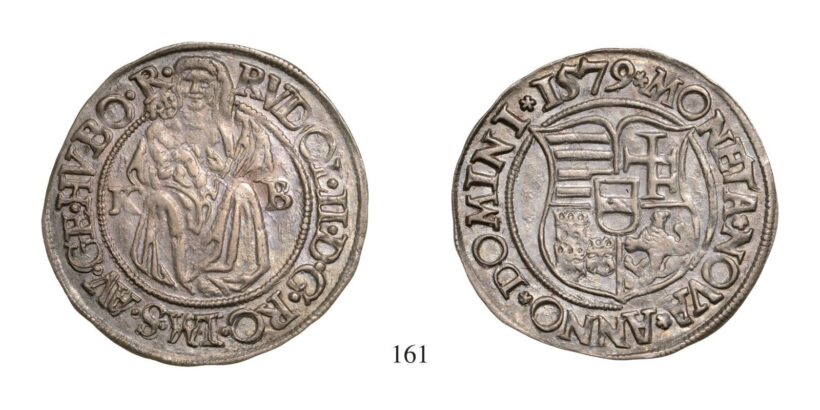 Rudolf (1576-1608), Garas, Ag, 1579, Körmöcbánya