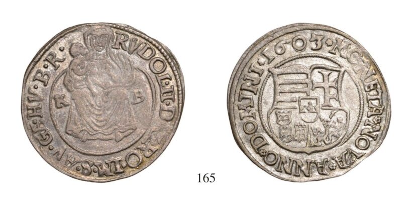 Rudolf (1576-1608), Garas, Ag, 1603, Körmöcbánya